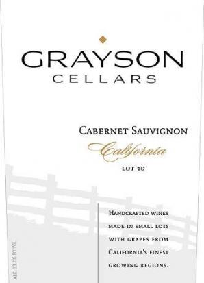 Grayson Cellars - Lot 10 Cabernet Sauvignon NV (375ml) (375ml)
