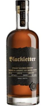 Blackletter - Straight Bourbon Finished on Cabernet Oak Barrel Staves